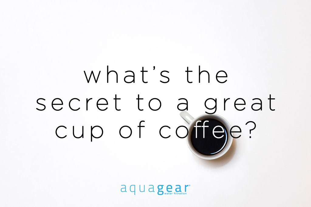 What's the secret ingredient to a great cup of coffee?